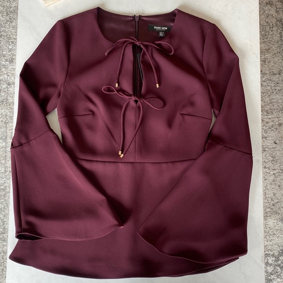 Ever New - Flared Sleeve Blouse - NWT - Picture 2 of 13